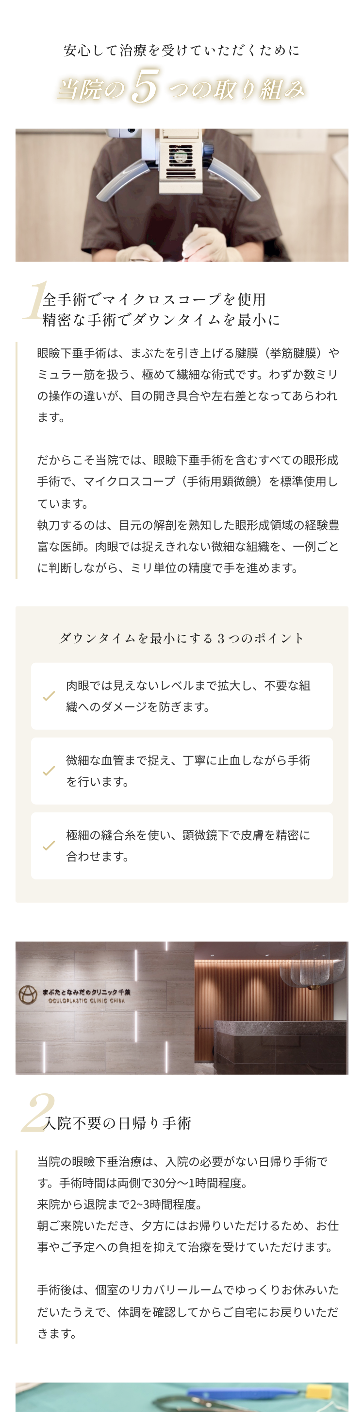 手術のポイント