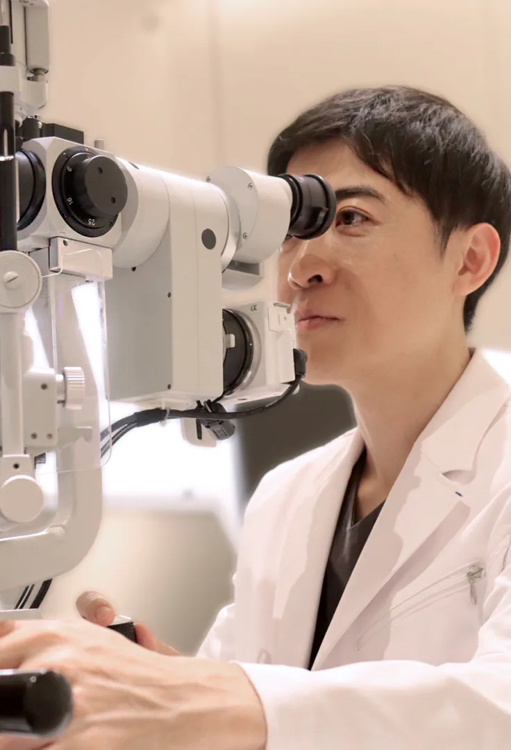まぶたとなみだのクリニック千葉 診察の様子